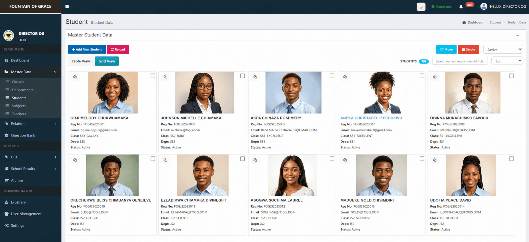 Wenix Students Page